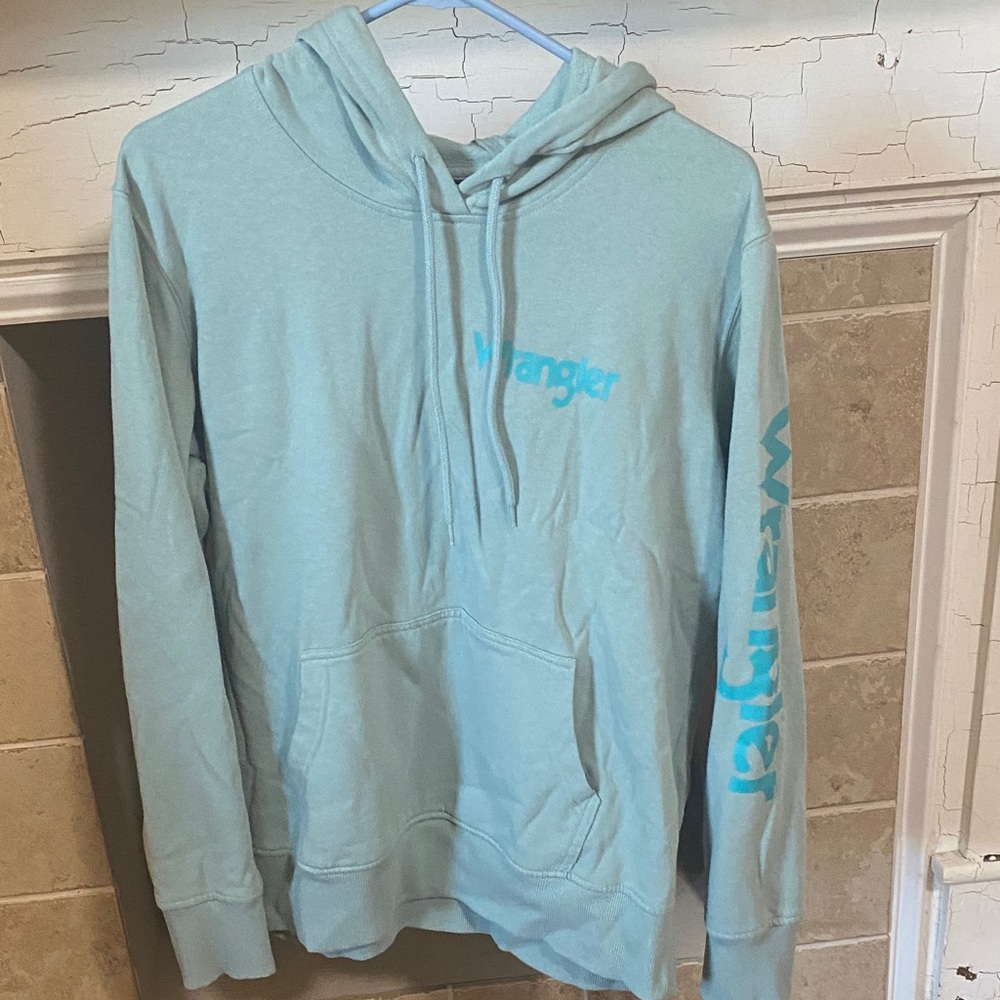 Wrangler Wonen’s Aqua Hoodie